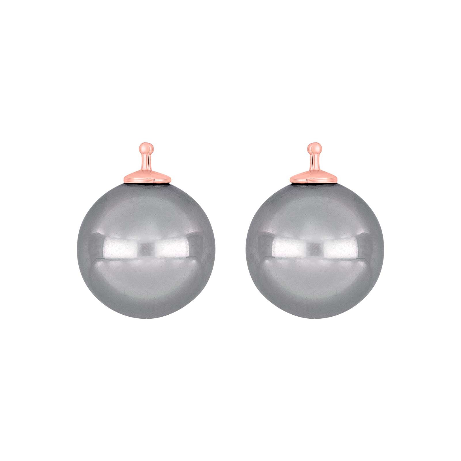 RosaVergoldet, System-einhänger, E51, 14x14mm, mallorquinisches Kleinod