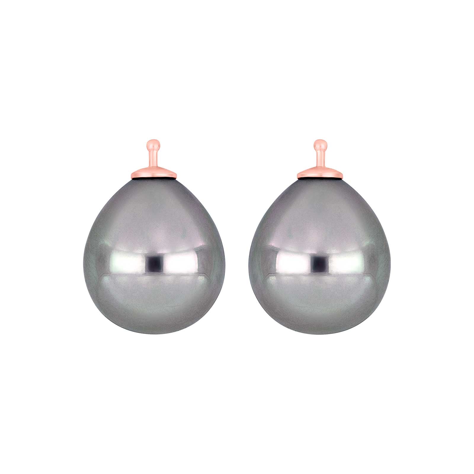 RosaVergoldet, System-einhänger, E10, 16x14mm, mallorquinisches Kleinod