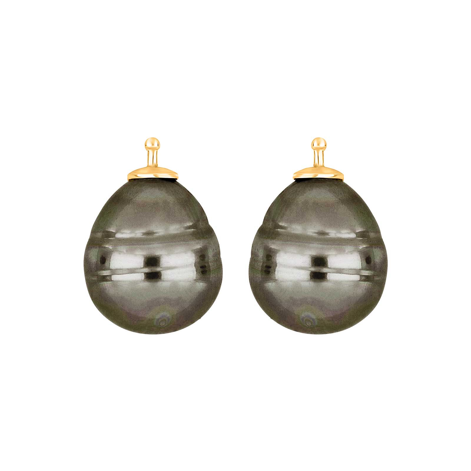 Vergoldet, System-einhänger, E11, 16x13mm, mallorquinisches Kleinod