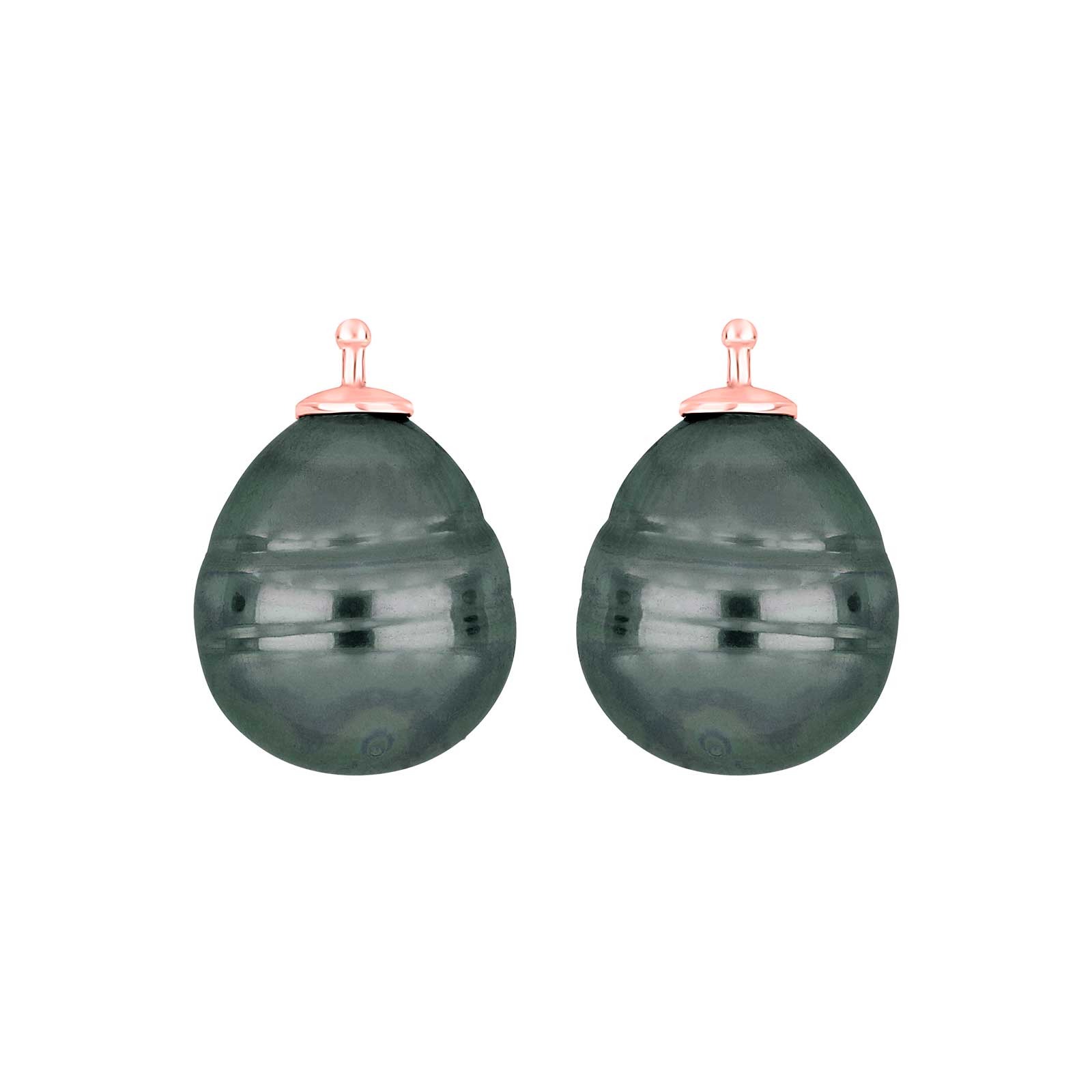 RosaVergoldet, System-einhänger, E11, 16x13mm, mallorquinisches Kleinod