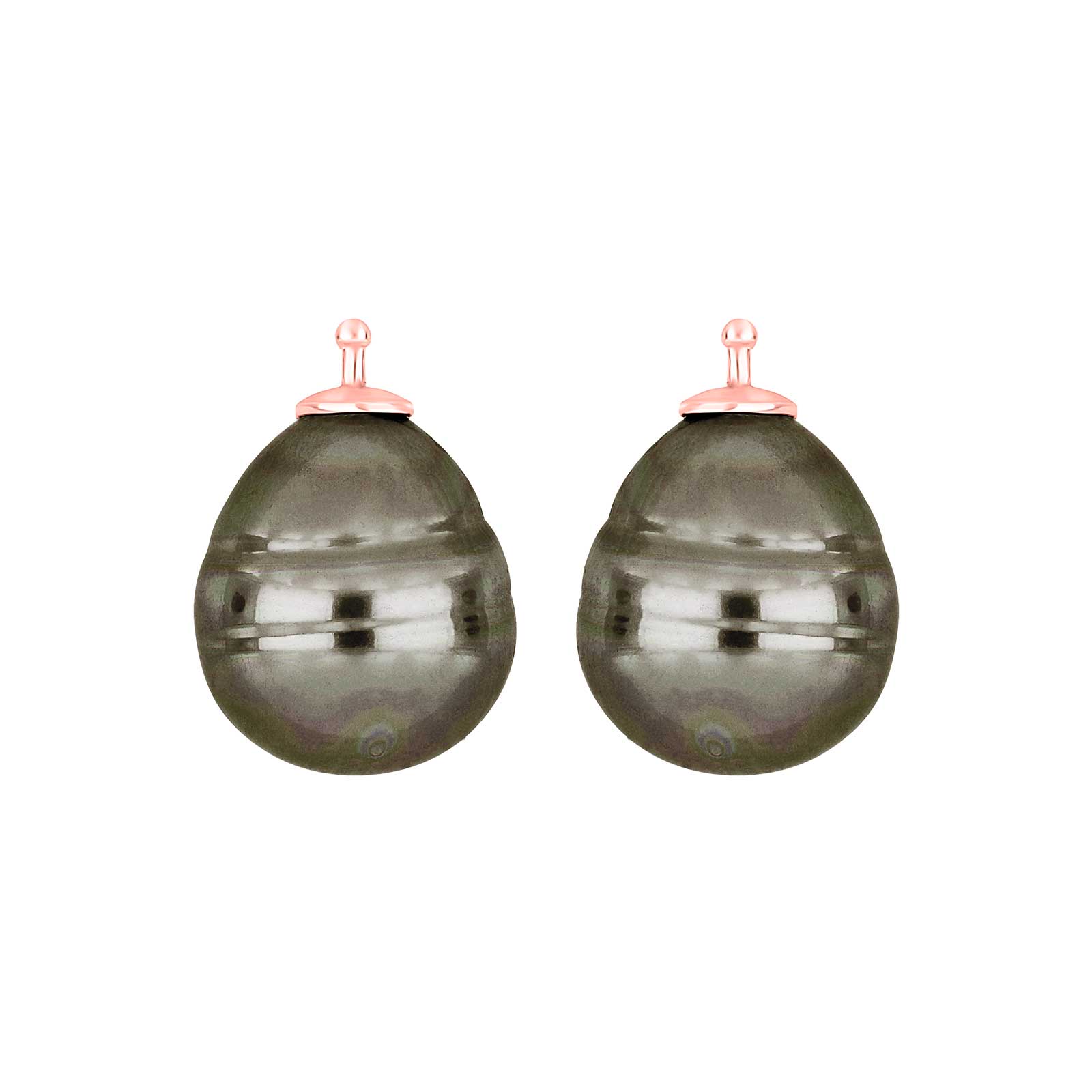 RosaVergoldet, System-einhänger, E11, 16x13mm, mallorquinisches Kleinod