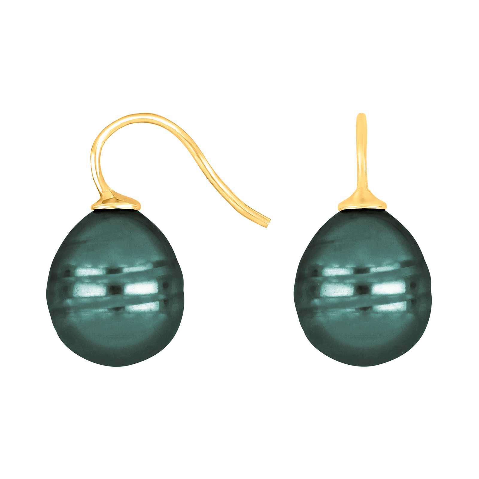 Vergoldet, System-einhänger, O1306, 16x13mm, mallorquinisches Kleinod