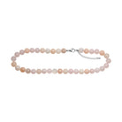 Rosenquarz, Pink Aventurin, Schwammquarz  10mm - Karabinerverschluss 40+5cm